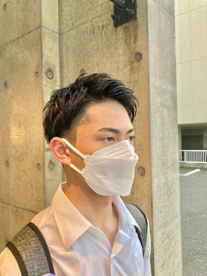 王道2ブロックショートスタイル