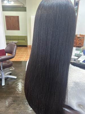髪質改善ストレート