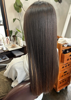 髪質改善ストレート
