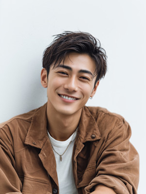 ビジネスパーマ/スペインカール/スパイキーショート