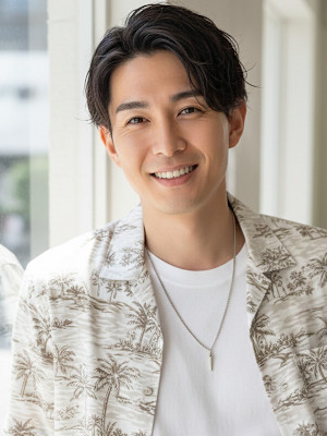 池袋 メンズ メンズカット センターパート ニュアンスパーマ