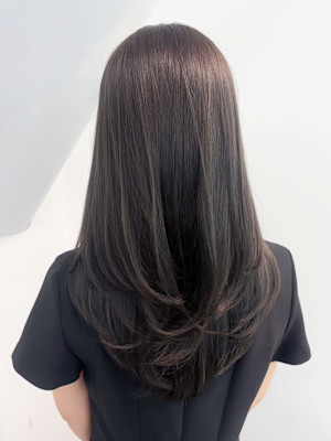 ロング大人ガーリー 似合わせカット_ba574851