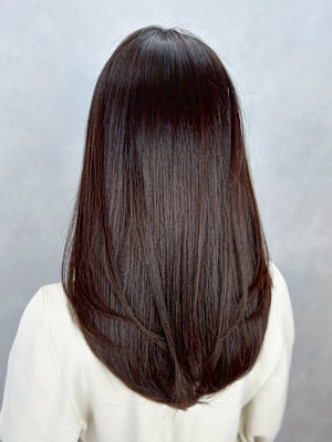 大人ガーリー似合わせカットロング_ba576811