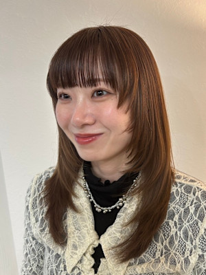 レイヤーカット/顔周りレイヤー/髪質改善