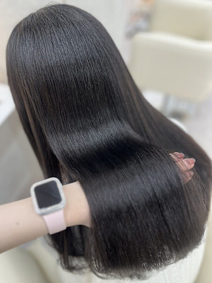 Ess 熊谷 艶髪髪質改善ブリーチ×スタイル