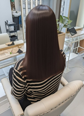 カット＋髪質改善ストレート＋ケラチントリートメント