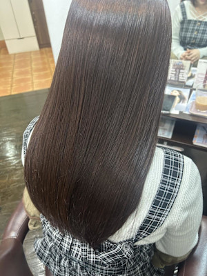 髪質改善ストレート