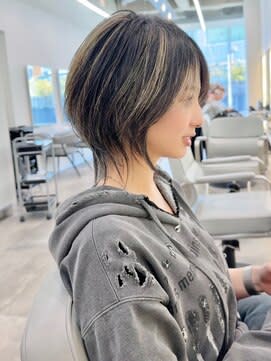 No Stylingウルフハイライトネオウルフカット　ショー