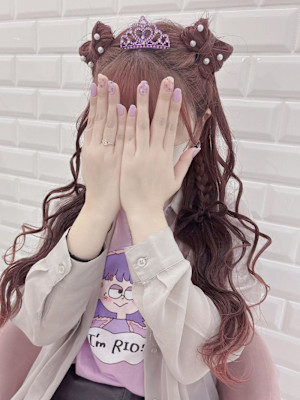 立体リボンハーフツイン×垂らしリボン＊まゆ＊大須/矢場町