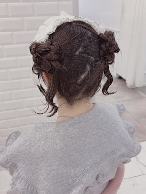 ヘッドリボン×くらげヘア＊まゆ＊大須/矢場町