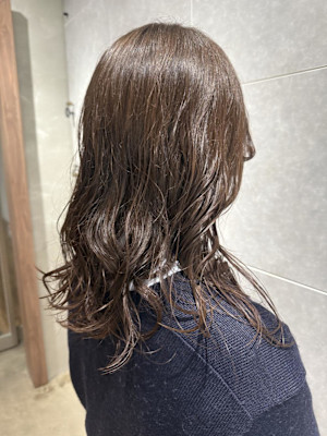 レディースパーマ/コテ巻き風パーマ