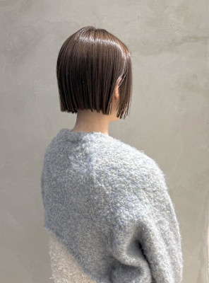 ボブ/髪質改善カラー/オージュア