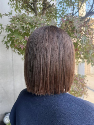 1ブリーチで叶う大人の透明感ベージュ