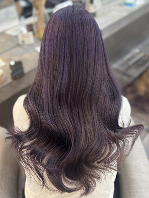 オリーブグレ／小顔に見せるヘア／ココアベージュ／黒髪カタログ