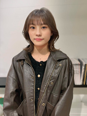 レイヤー×ミルクティーベージュ/RIHO