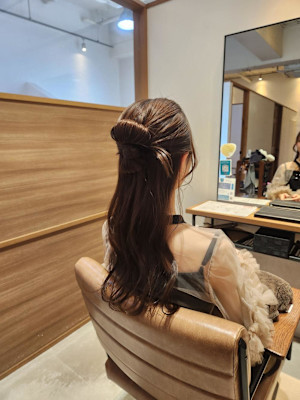 縦リボンカチモリハーフ