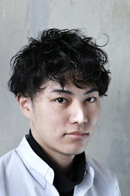 メンズ　パーマスタイル