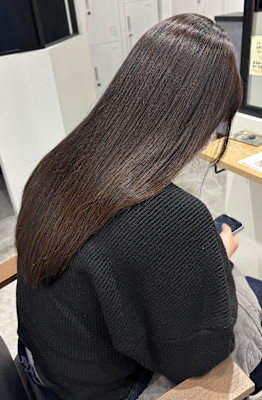 話題の髪質改善ストレート