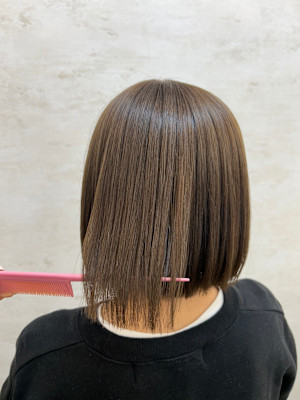 ブリーチ無しベージュカラー