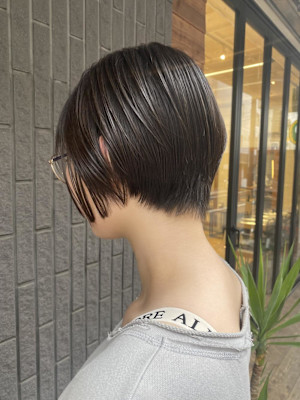 ショート　グラデーションボブ