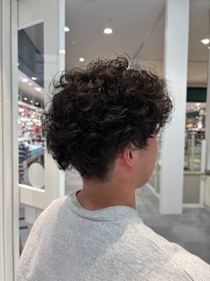 メンズスパイラルパーマ