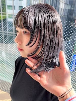 顔周りレイヤー/ステップカット/ウルフ/姫カット/小顔見え◎