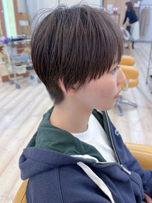 【morio成増/児玉】マッシュショート　黒髪