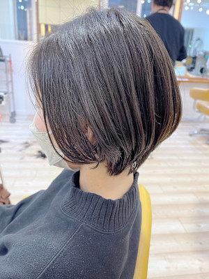 【morio成増/児玉】ハンサムショート 暗髪