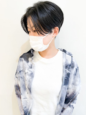 【morio成増/玉井】　刈り上げ　ハンサムショート