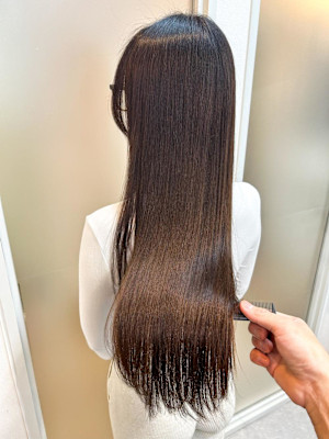 髪質改善ULTOWAトリートメント/美髪カラー/ストレート