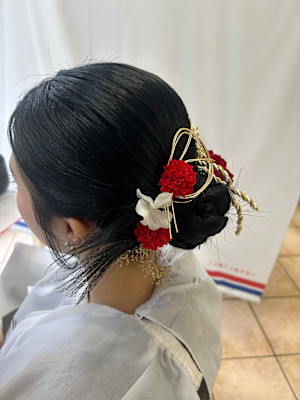 華やかカチモリヘア