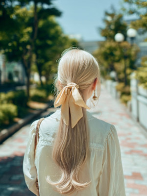 ミルクティー、ブリーチ