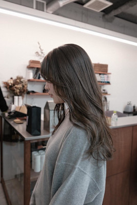 透明感シアグレージュ/髪質改善/ニュアンス/20代30代