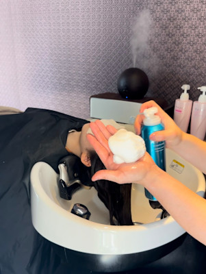 ✨炭酸シャンプー✨（オプションメニュー＋550円）