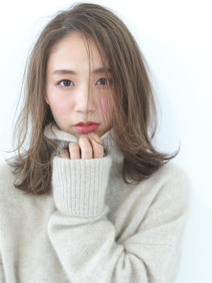 とろみくびれセミディ×透明感ブランジュ