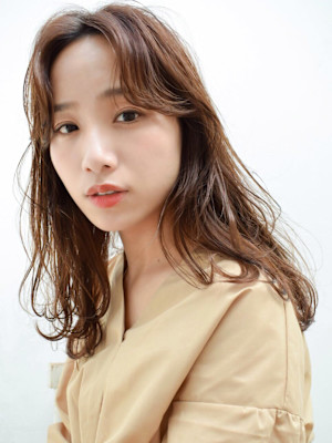 とろみモード×透明感3Dカラー×ジグザグバング