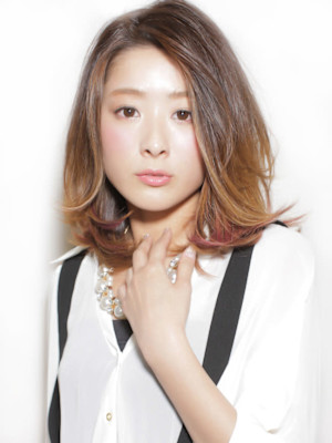 ミニマムボブディ×モードヘア×ナチュラル3Dカラー