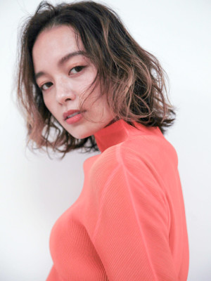 ミニマムボブディ×モードルーズウェーブ×3Dカラー