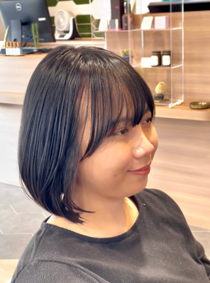 ワンレングスボブ