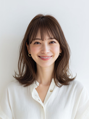 レイヤーカット/イメチェン/外ハネボブ/美髪/髪型