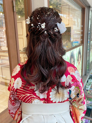 【Neolivekuta】卒業式着付けヘア【町田】