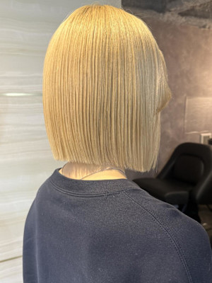 《巴結生》タッセルボブ/ブロンドカラー/大宮