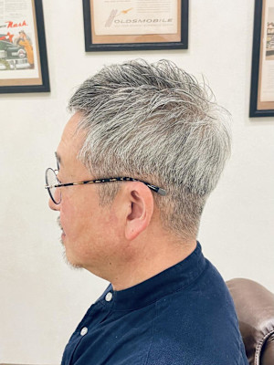 【60代 男性】ロンドンショートカット（大宮/バーバー）