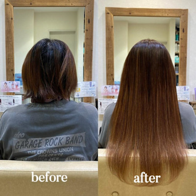 質感なじませリアル見えエクステ