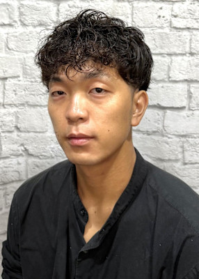 ゆるふわツーブロパーマ