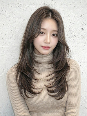 大人ガーリー/ダークアッシュ/似合わせカット/大宮駅