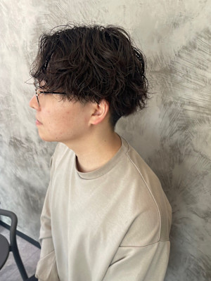 スパイラルパーマ