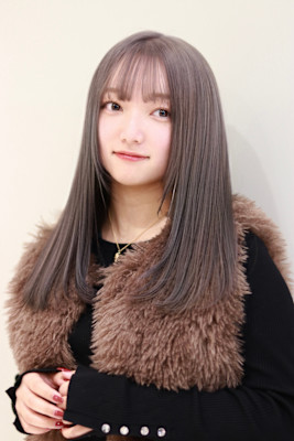 ミルクティーグレージュ ロング A