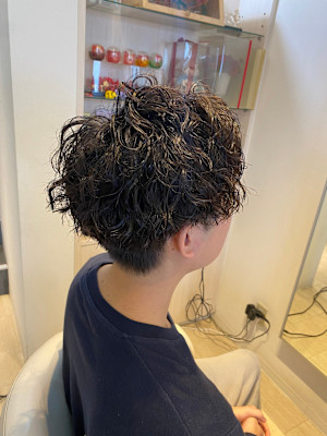 メンズパーマ/ツイストスパイラル