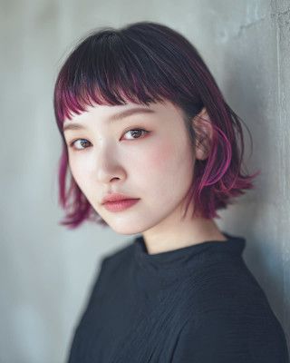 【RULA hair】フロントバンク&インナーカラー